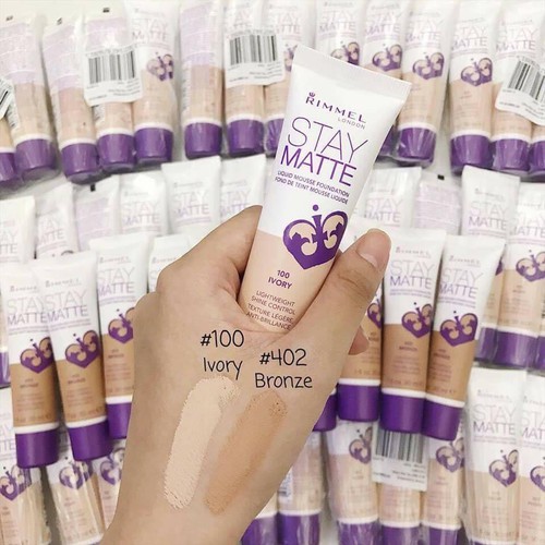 Kem nền Rimmel Stay Matte - Ivory 100
