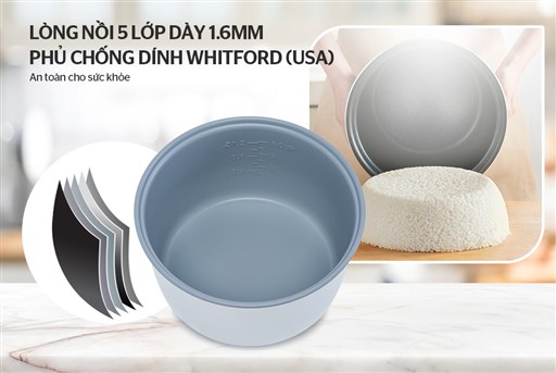 Nồi cơm điện 1.2 lít Sunhouse SHD8216 mới 100%