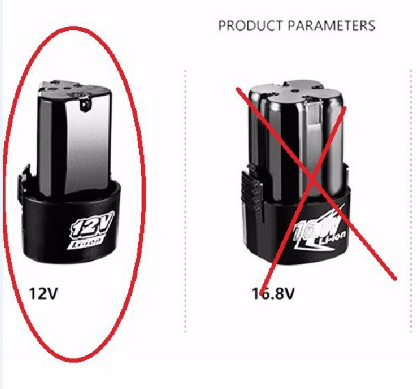 Pin máy khoan 12V