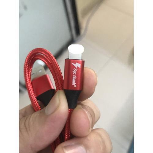 [CAP09] Cáp dù 1m Ip, type, micro sạc nhanh