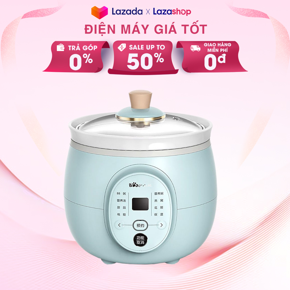 [Giao tại HCM] Nồi nấu chậm Bear 2 lít DDG-D20P1