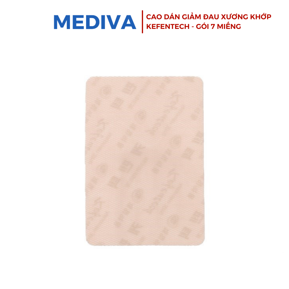 Dán giảm đau Kefentech plaster Hàn Quốc - túi 7 miếng dán