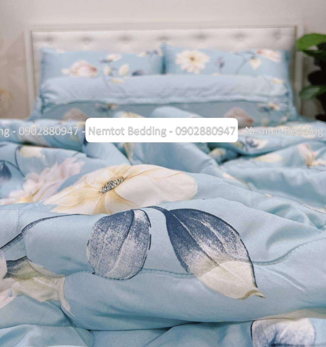 🌻BỘ SƯU TẬP TENCEL🌻 Bộ Chăn Ga Gối Lụa Tencel Than Hoạt Tính Kháng Khuẩn Cao Cấp, Thoáng Mát Mềm Mịn, Bộ 4 và 5 Món Ga Gối Chăn Chần Bông Đắp 2 Mùa, Thấm Hút Mồ Hôi_Nemtot Bedding