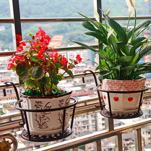 Giỏ Treo Chậu Hoa Ban Công Bằng Sắt - 5645