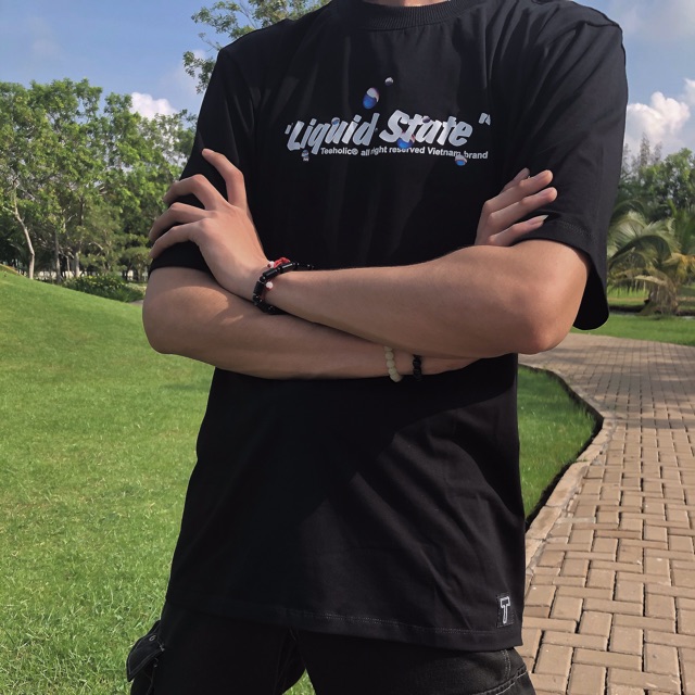 Áo Thun Nam Nữ TEEHOLIC Cotton Cao Cấp Phong Cách Retro Y2K Bàn Tay Màu Đen Trắng Ths091223_50