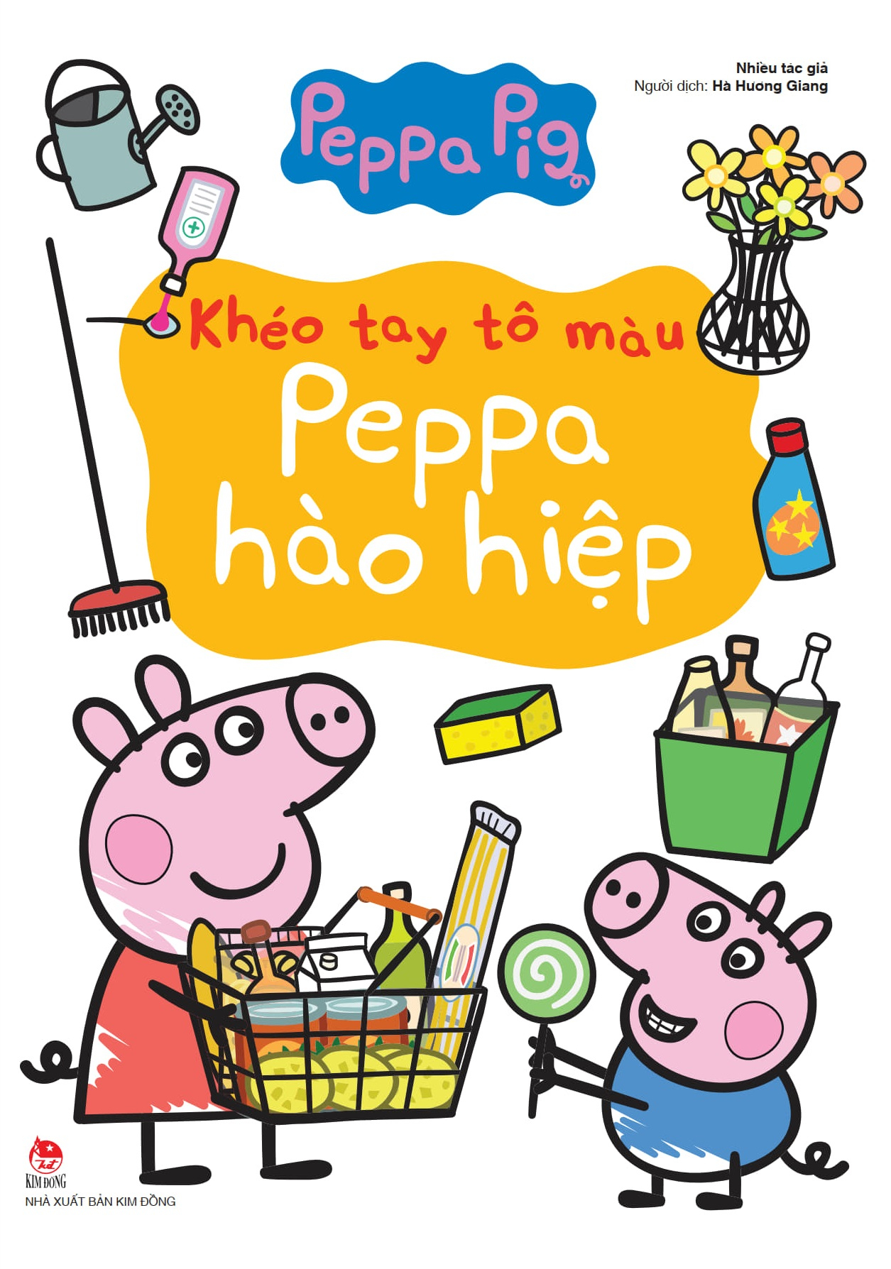 Fahasa - khéo tay tô màu - peppa hào hiệp