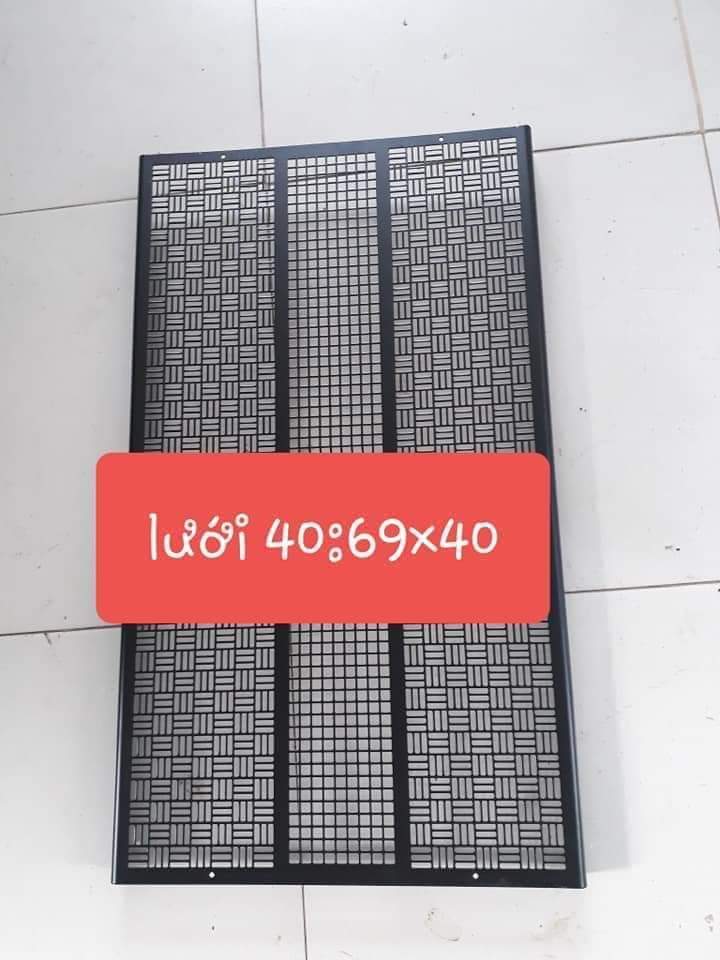 CẶP LƯỚI 40 ĐƠN MÀU ĐEN 69X40 SƠN TĨNH ĐIỆN