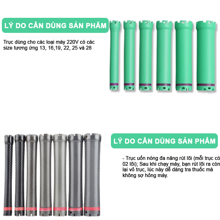 [Rẻ Vô Địch] Xương uốn - trục uốn nóng 24v (xanh lá)