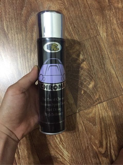 Sơn xịt crom màu inox
