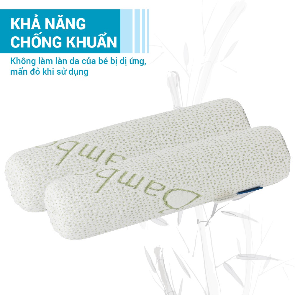 Gối chặn cho bé sợi tre bamboo Comfybaby CFN02