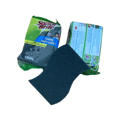 Miếng Cước Cọ Rửa Không Trầy Xước Scotch Brite Có Mút