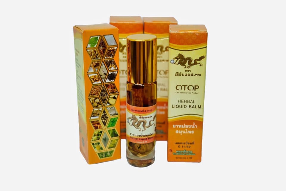 DẦU LĂN THẢO DƯỢC OTOP 26 VỊ THÁI LAN