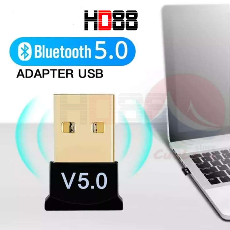 Bảng giá USB kết nối Bluetooth V5.0 cho máy tính bàn và lap tốp - HD88 Phong Vũ