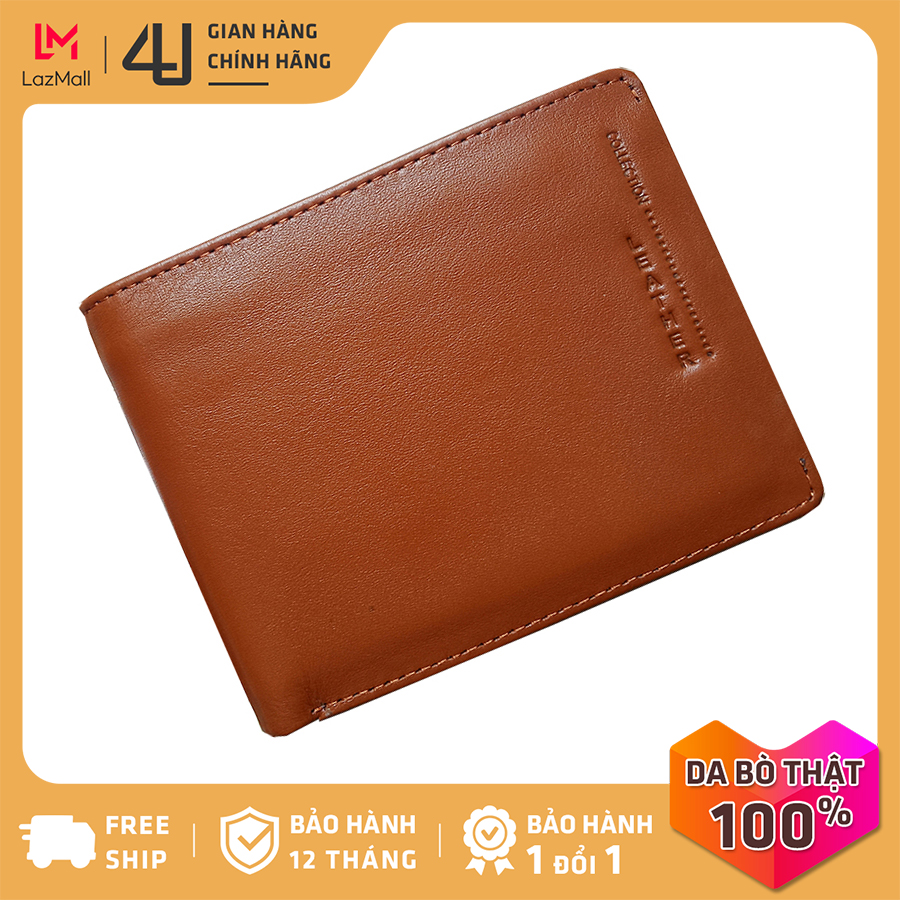 >> BÁO GIÁ BÓP VÍ NAM DA BÒ THẬT CAO CẤP DÁNG PHIÊN BẢN 2020 | Shopee Lazada Sendo Tiki mới nhất 250 Bóp ví nam da bò thật 4U cao cấp, có nhiều ngăn đựng tiền và thẻ tiện dụng để vừa túi quần, thiết kế dáng đứng thời trang FA184B (Bò)