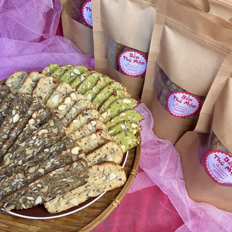 [Mã SKAMNLT7 giảm 10K đơn 0Đ] 100GR BÁNH DAS/KETO CÁC LOẠI