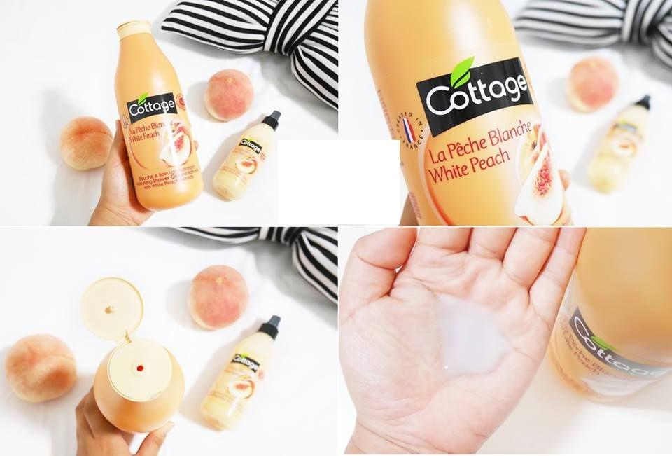 [HCM]Sữa tắm COTTAGE White Peach - Hương Đào (750ml)