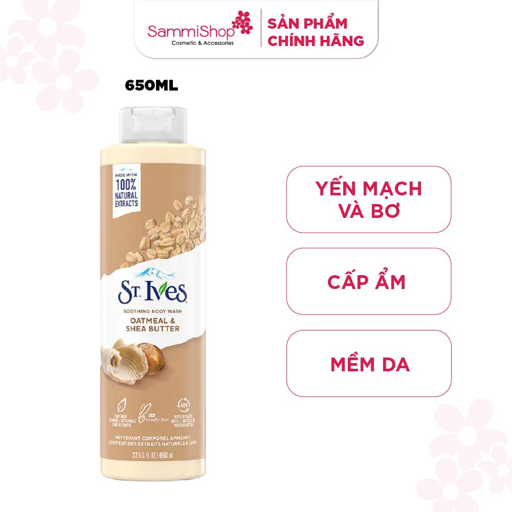 Sữa Tắm St.Ives Dưỡng Da Body Wash 650ml