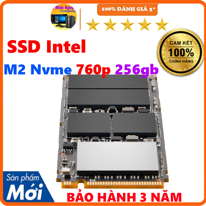 SSD Intel 760P M2 NVMe 256GB (không box)