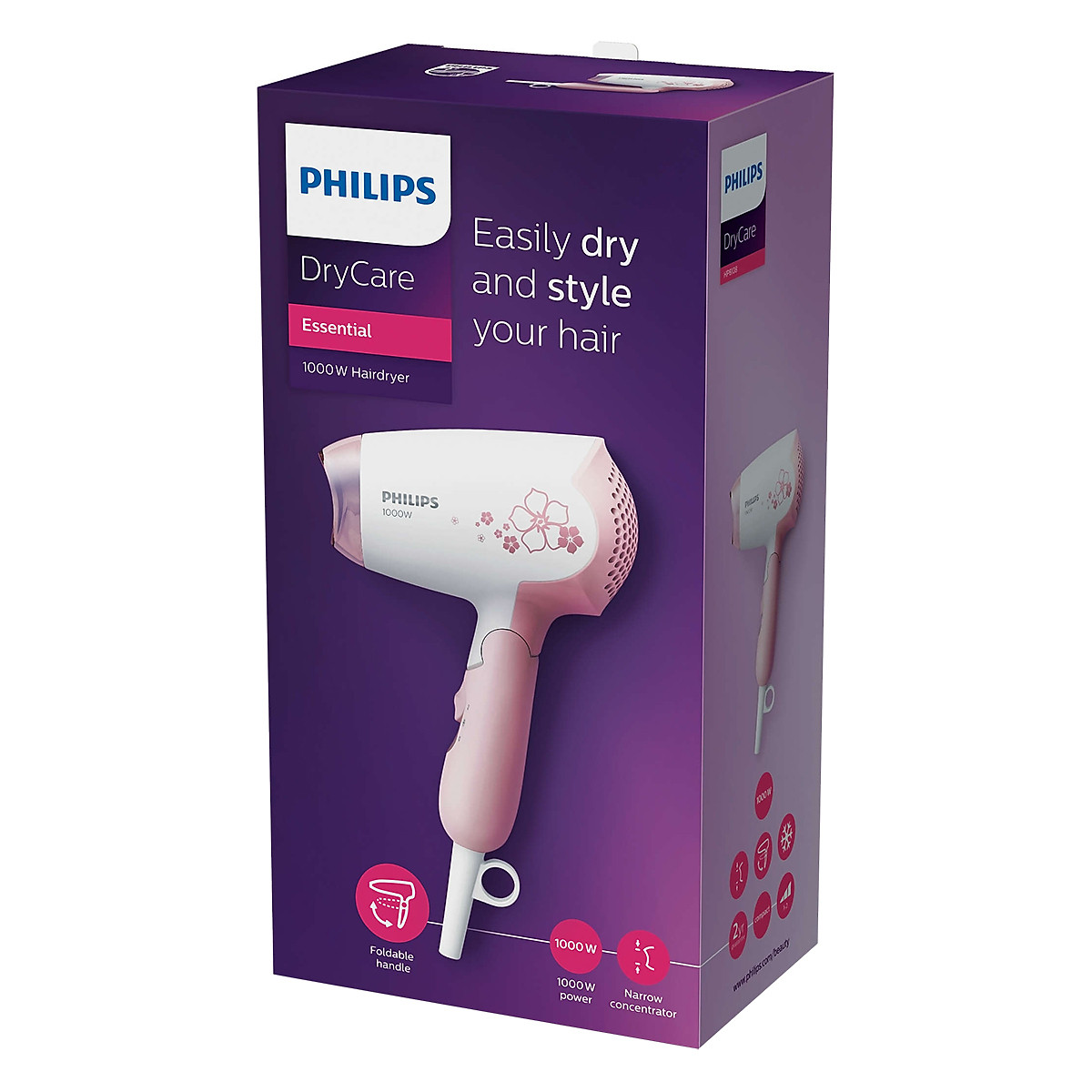 Máy Sấy Tóc Philips HP8108 1000W - Hàng Chính Hãng