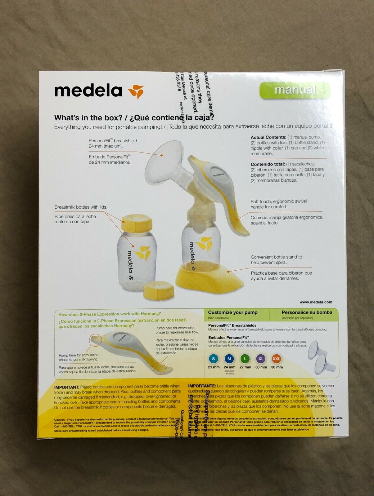 Bộ vắt sữa Medela Harmony bằng tay