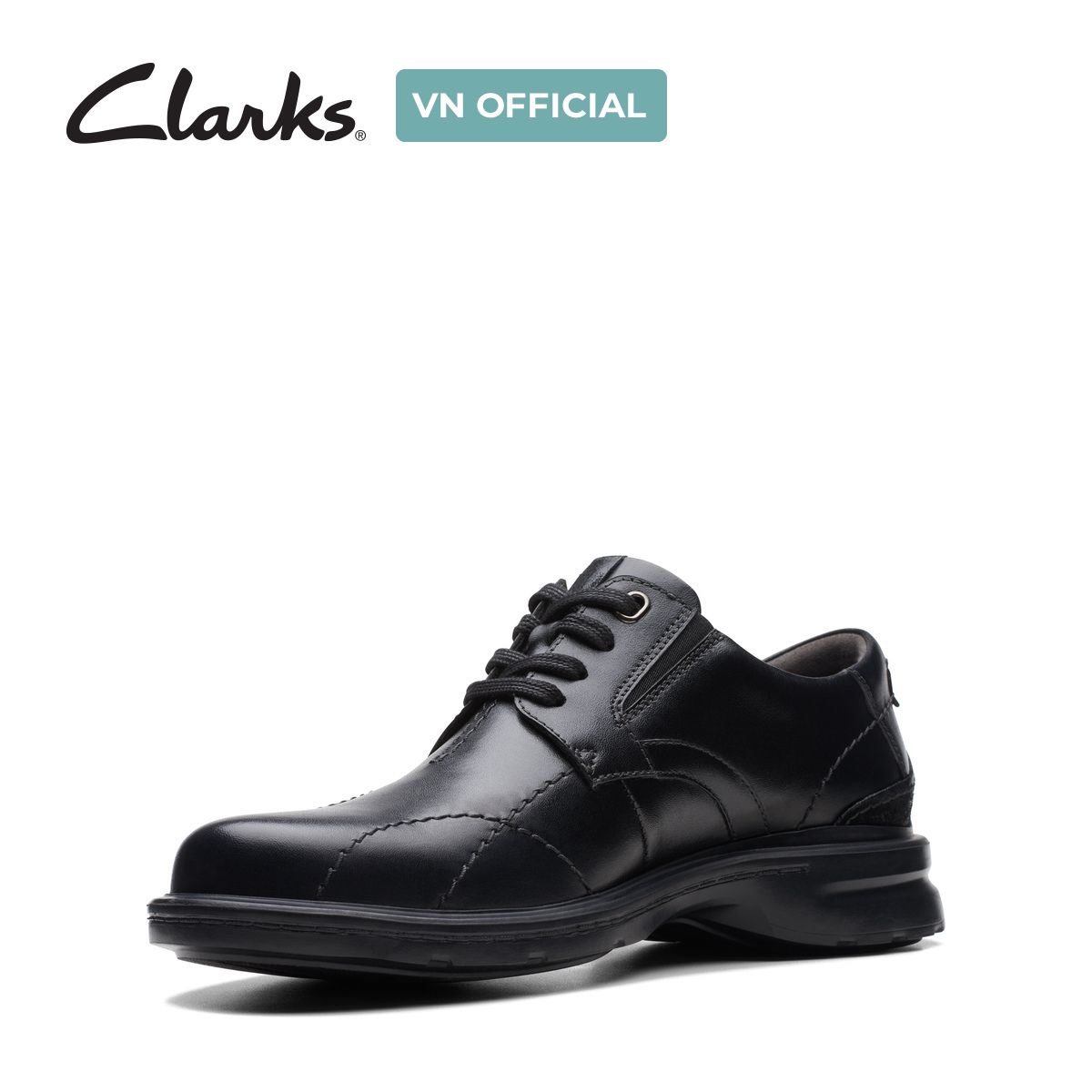 Giày Buộc Dây Da Nam Clarks - Gessler Lace