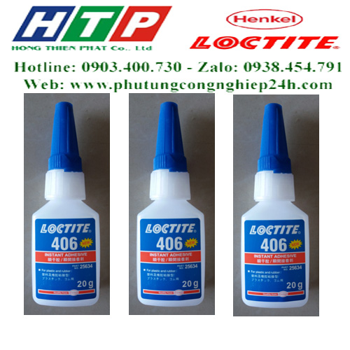 Keo dán Henkel loctite 406 - 20gr