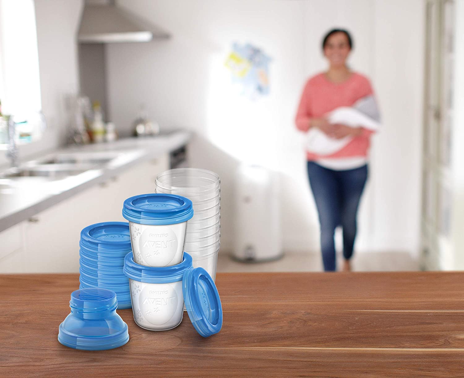 [Chính hãng] Cốc Trữ Sữa Hoặc Thức Ăn Dặm Avent 180ml - 1 Cốc