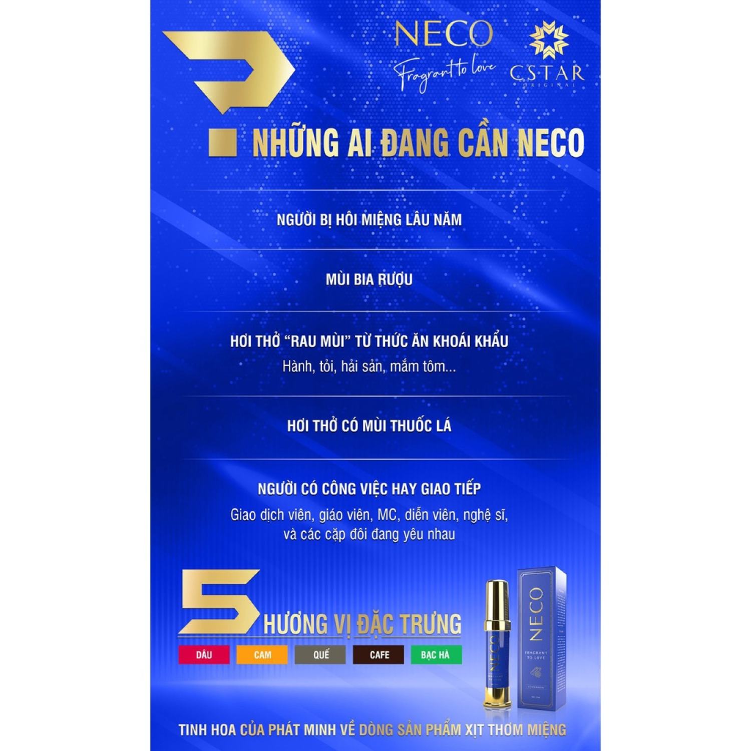 Xịt thơm miệng NECO