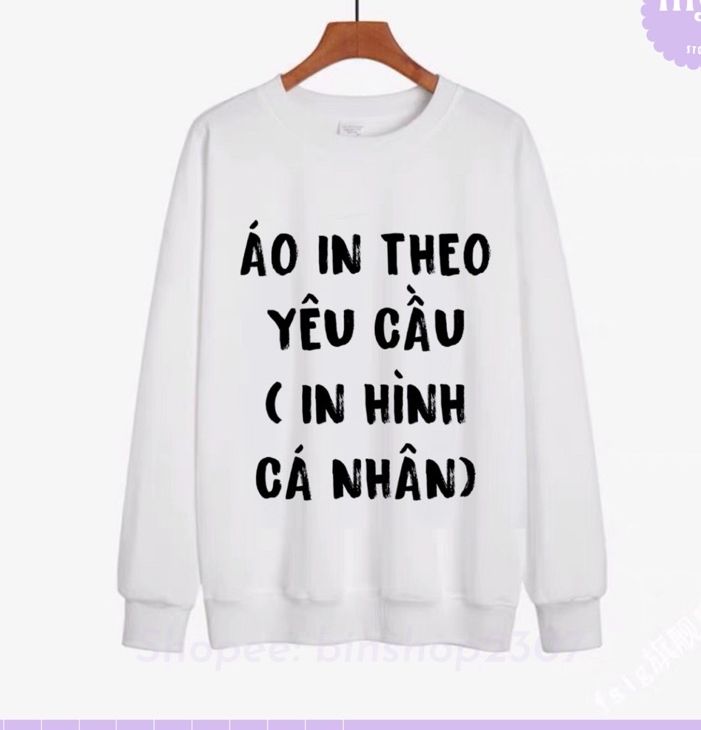 áo IN Hình theo yêu cầu