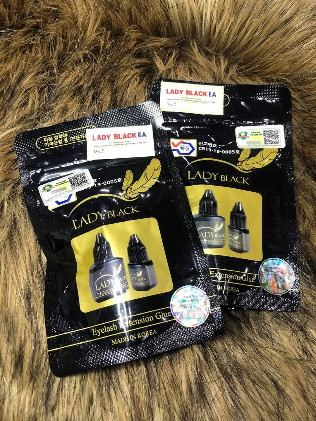 keo lady black nối mi