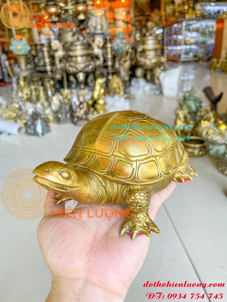 Tượng Rùa Bằng Đồng Trấn Trạch Phong Thủy Đủ Các Cỡ