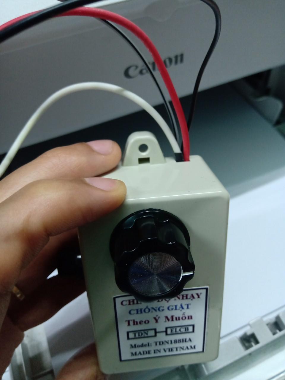 CHỈNH ĐỘ NHẠY CHO ÁT CHỐNG GIẬT