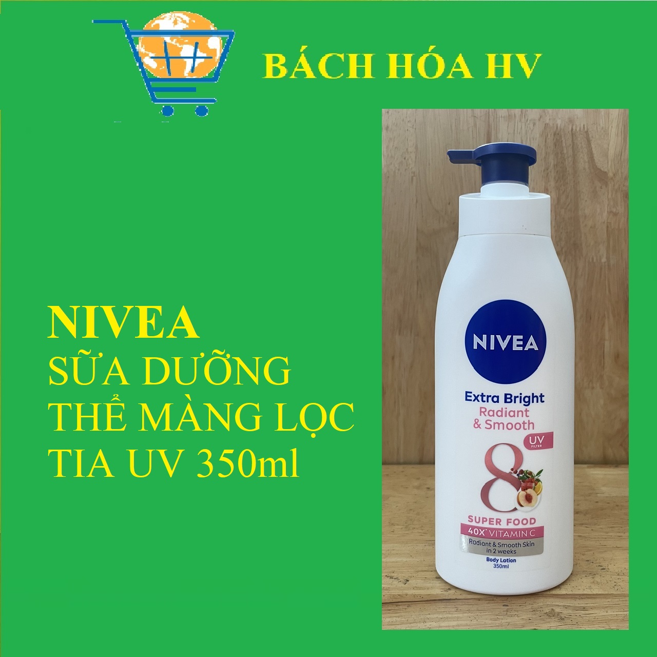 Sữa dưỡng thể Nivea 350g - BACH HOA HV