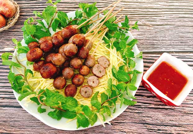 Nem Nướng Hồ Lô 500gr (Chọn Giao Hàng 2h giúp shop nha)