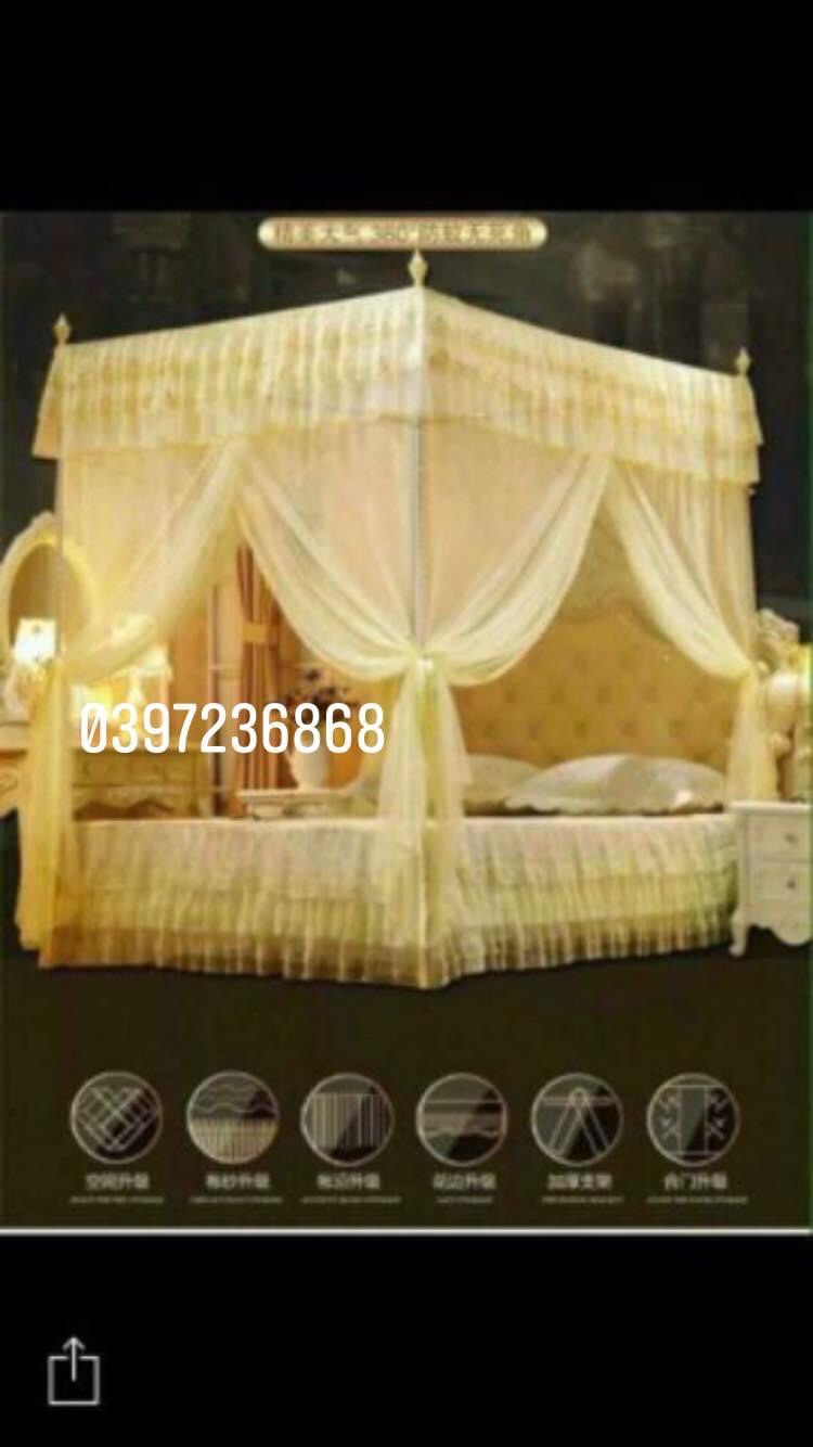 Màn khung 4 cột không khoan tường m8x2m
