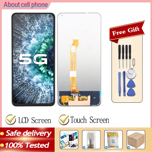 【Hàng sẵn sàng】Màn Hình LCD Và Bộ Số Hóa Toàn Bộ Lắp Ráp, Dành Cho Vivo IQOO Neo3 5G / IQOO Z1 V1986A / IQOO Z1X