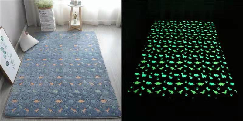 THẢM LÔNG THỎ PHÁT SÁNG 1M6X2M
