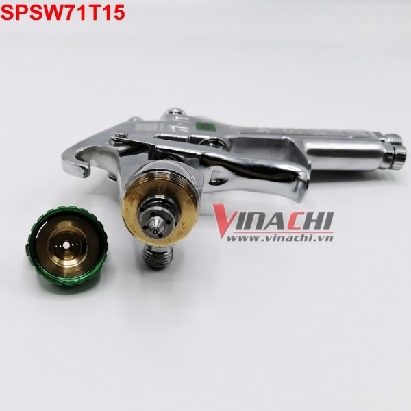 Súng phun sơn W71 - Cốc trên - 400ml