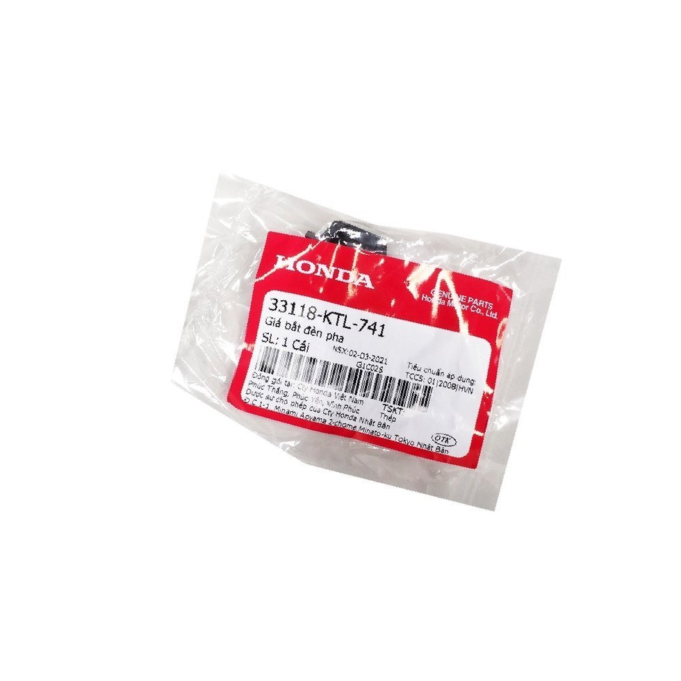 Phụ tùng zin - giá bắt đèn pha future x , wave -33118ktl741 - phụ tùng chính hãng honda