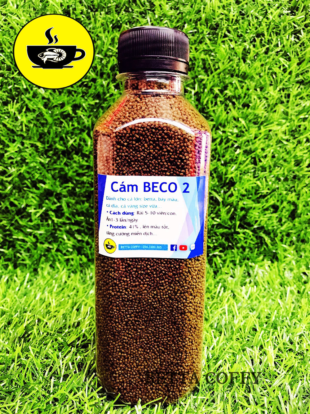 Cám BECO 2 - Thức ăn cho cá lớn 🐠 BETTA COFFY