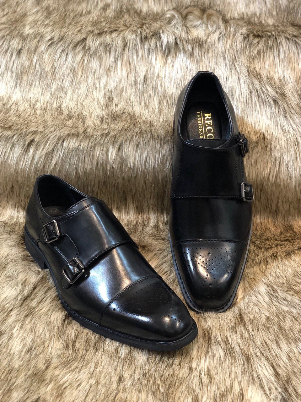 Monk Strap 2 đen