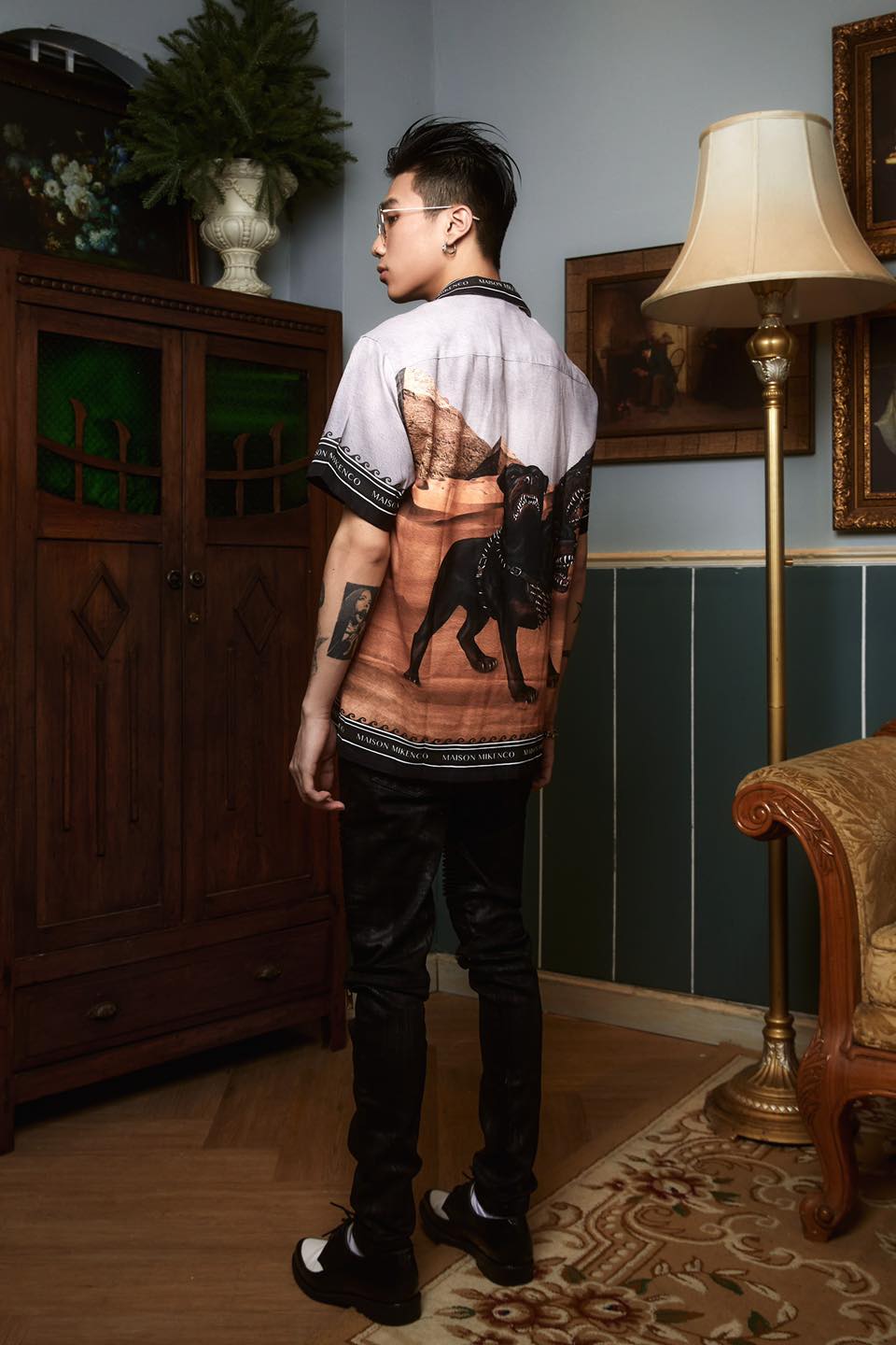 Áo sơ mi nam MIKENCO Ceberus shirt