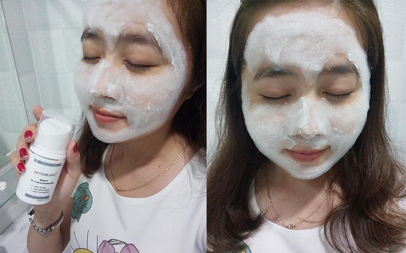 [HCM]Detox Mask - Mặt nạ thải độc trắng da 30ml