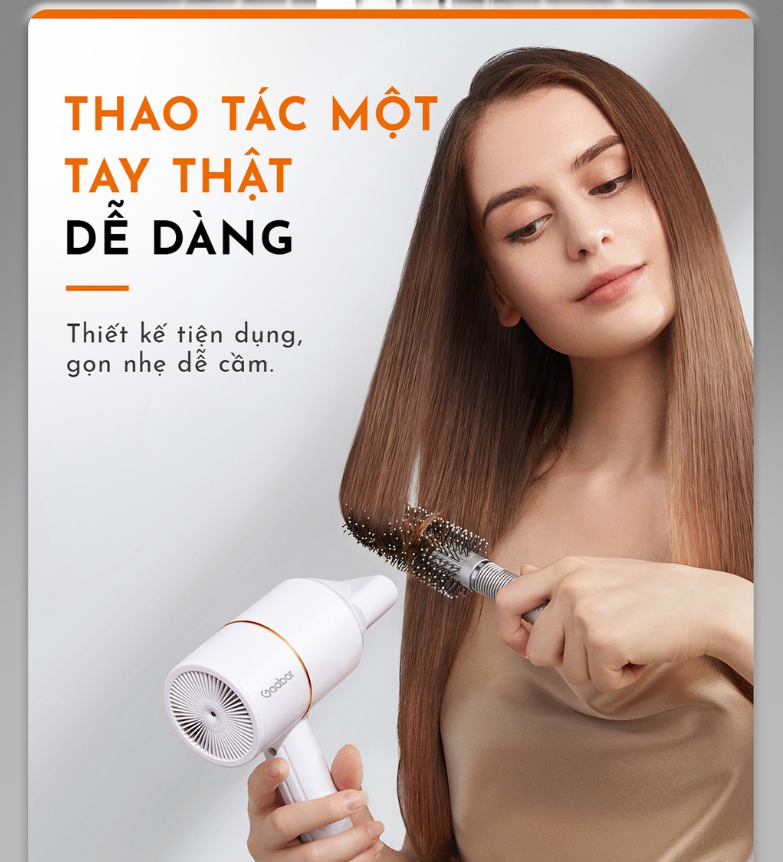 Máy sấy tóc 2 chiều GAABOR GHD-N700A cao cấp NHỎ GỌN
