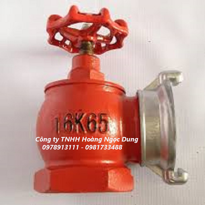 VAN GÓC CHỮA CHÁY D65