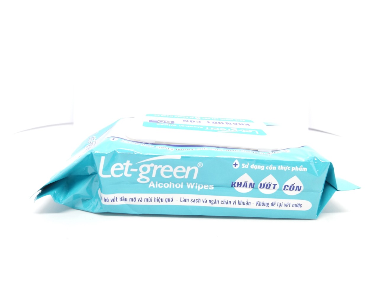 Khăn ướt cồn Let-green