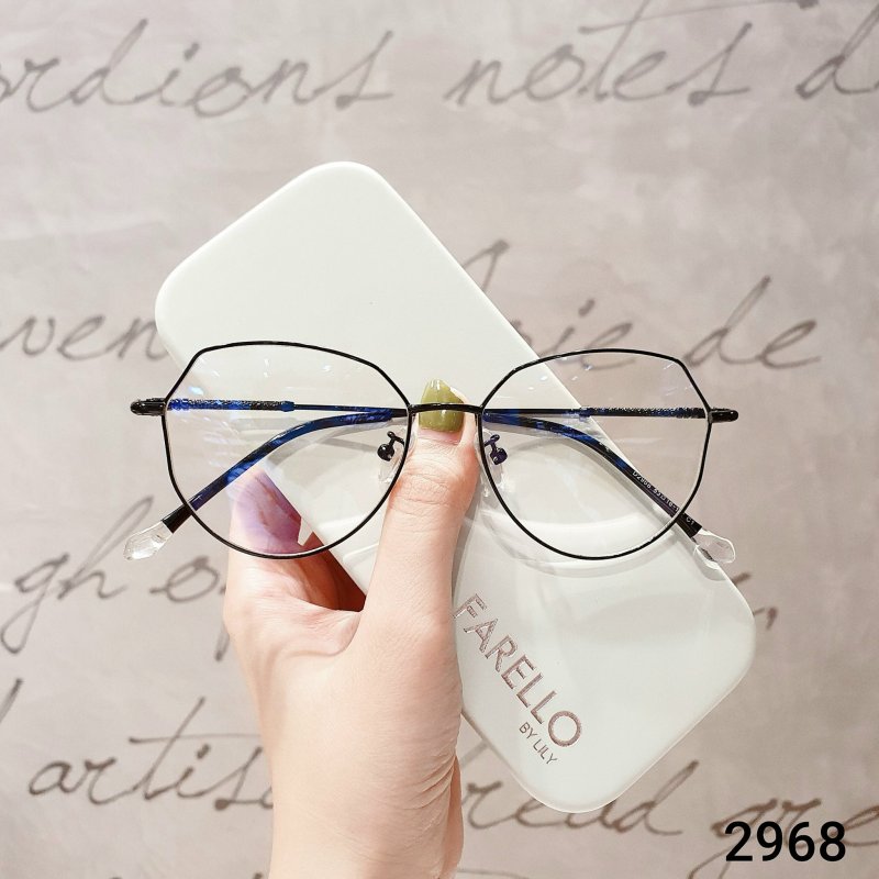 Giá bán Gọng kính cận thời trang hàn quốc Lilyeyewear 2968 nhẹ nhàng thanh mảnh phù hợp với nhiều khuôn mặt kính mắt to có thể chống bụi nhiều màu một size