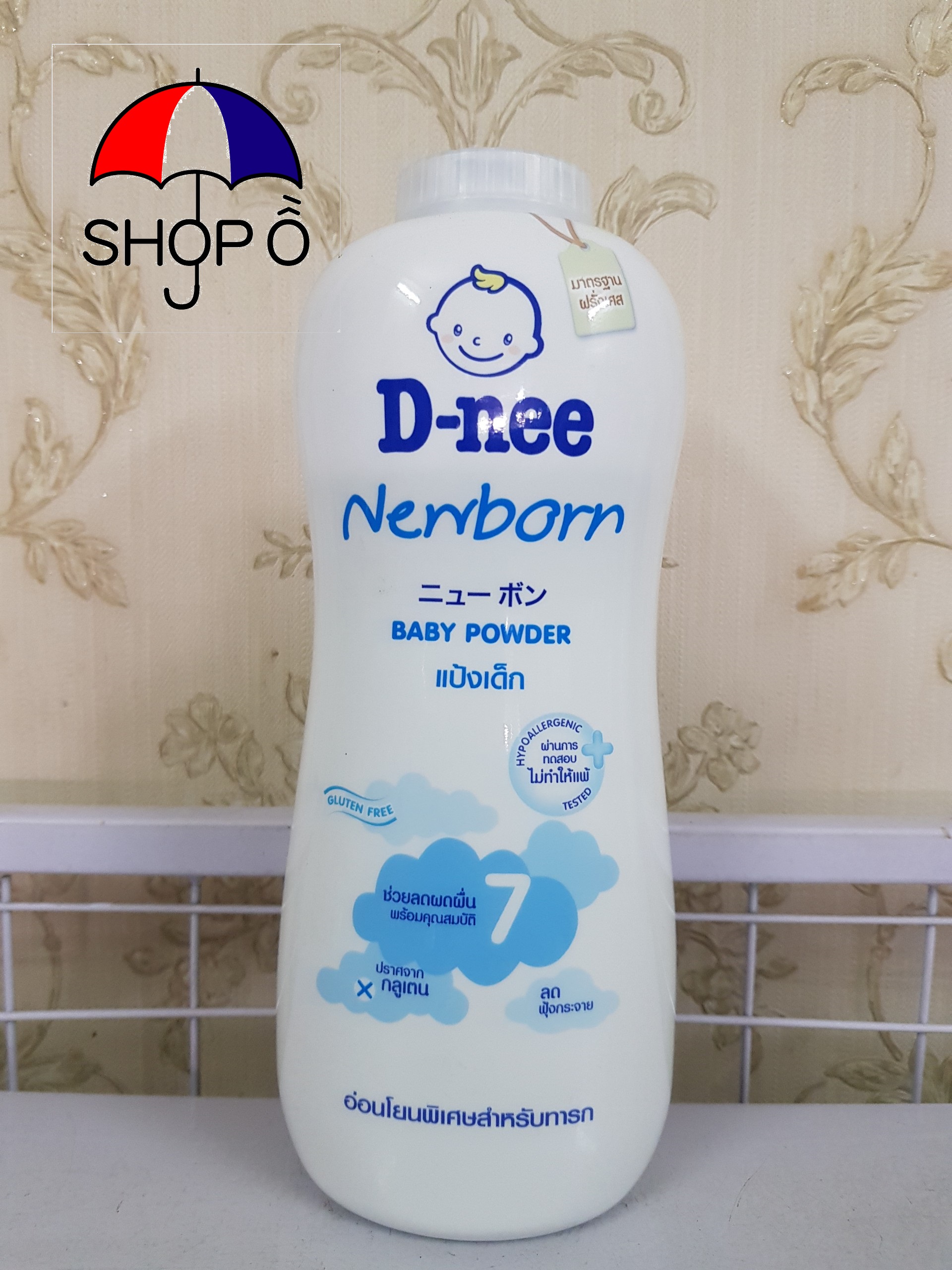 [HCM]Combo 2 chai phấn thơm Dnee 380gram màu trắng
