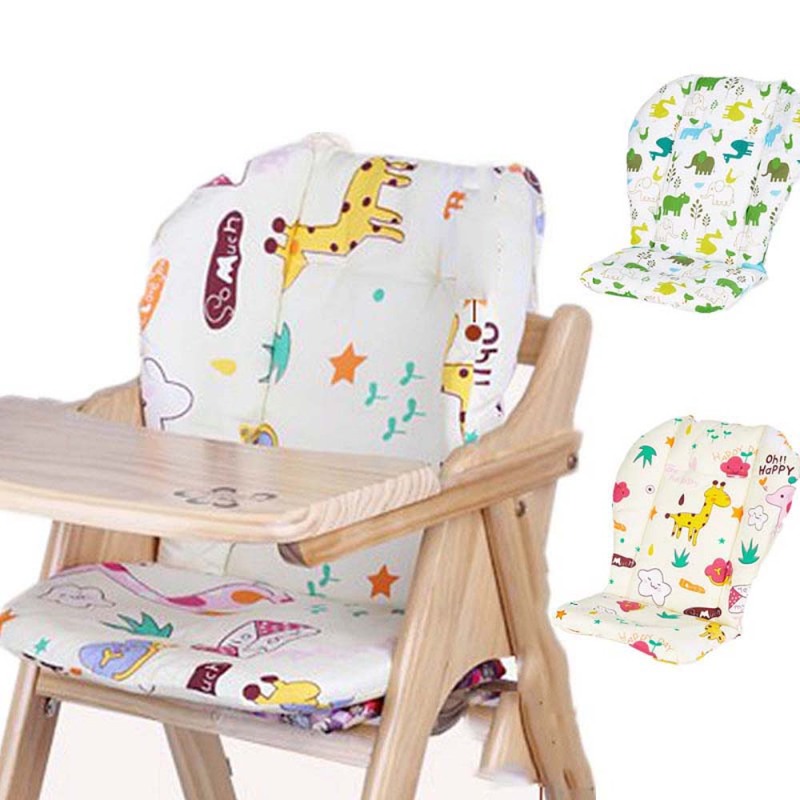 Giá bán Tấm Lót Lót Đa Năng LINLAI Ghế Cao Thảm Cotton Dày In Hình Động Vật Cho Trẻ Em, Thảm Xe Đẩy, Phụ Kiện Xe Đẩy Đệm Ghế