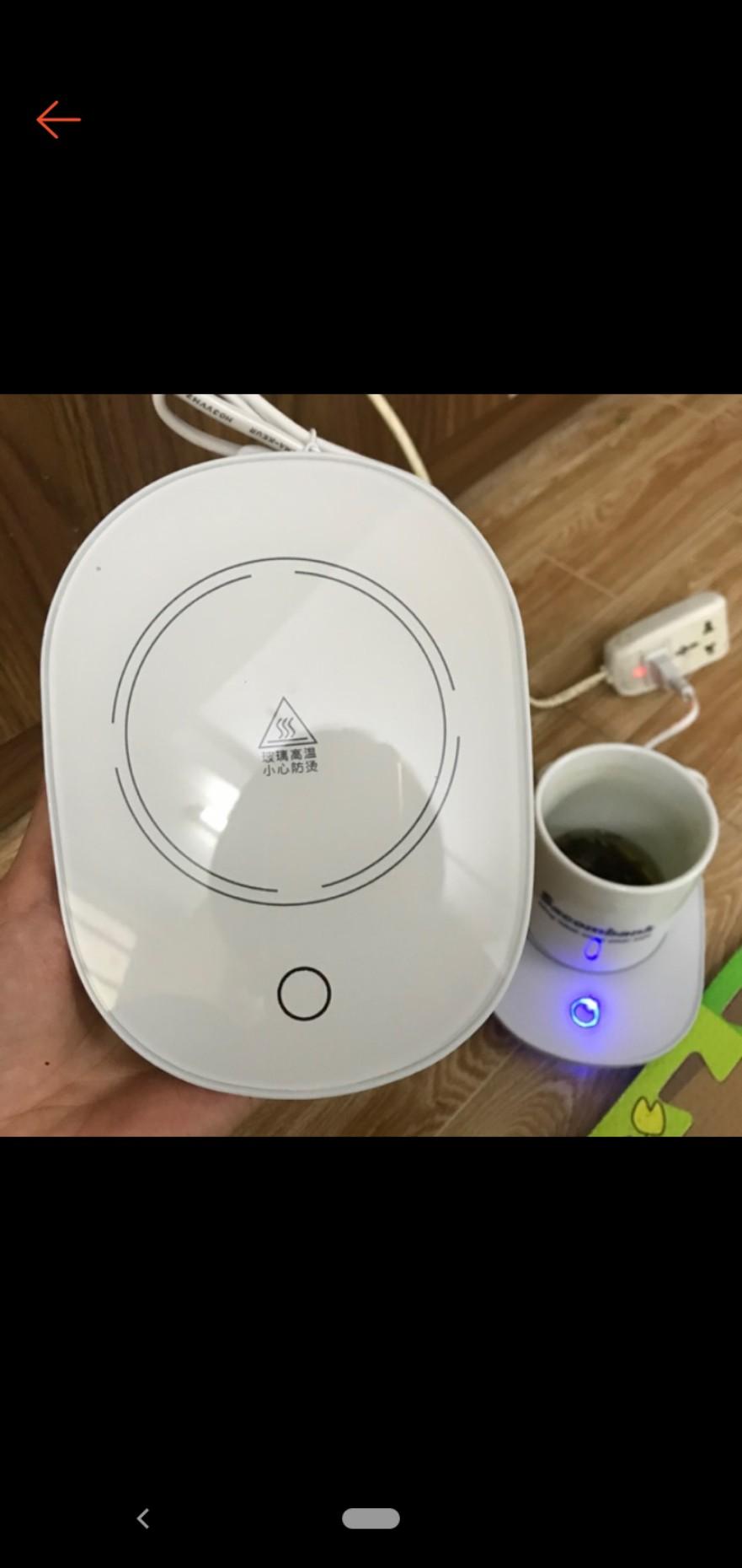 Đế hâm nóng cốc nước